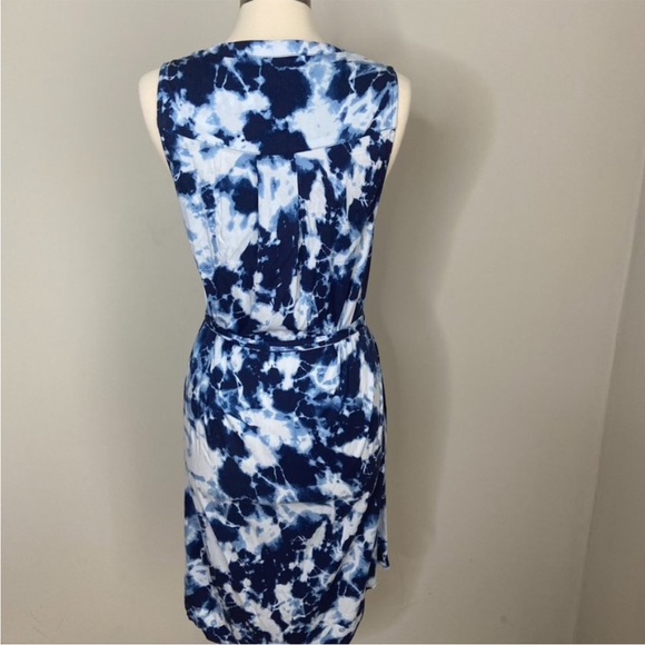 Torrid Tie Dye Challis Button Front Shirt Dress - Picture 5 of 7